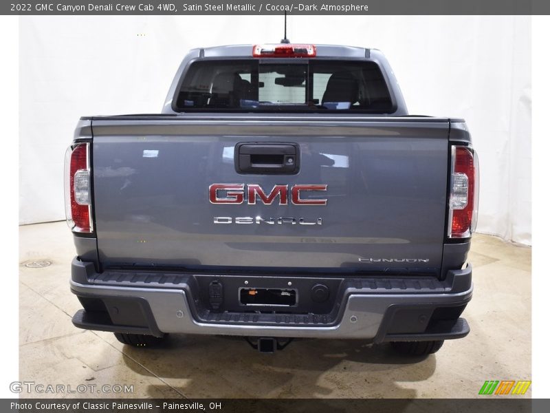 Satin Steel Metallic / Cocoa/­Dark Atmosphere 2022 GMC Canyon Denali Crew Cab 4WD