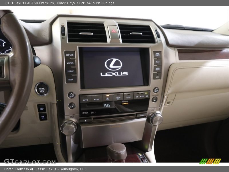 Black Onyx / Ecru/Auburn Bubinga 2011 Lexus GX 460 Premium