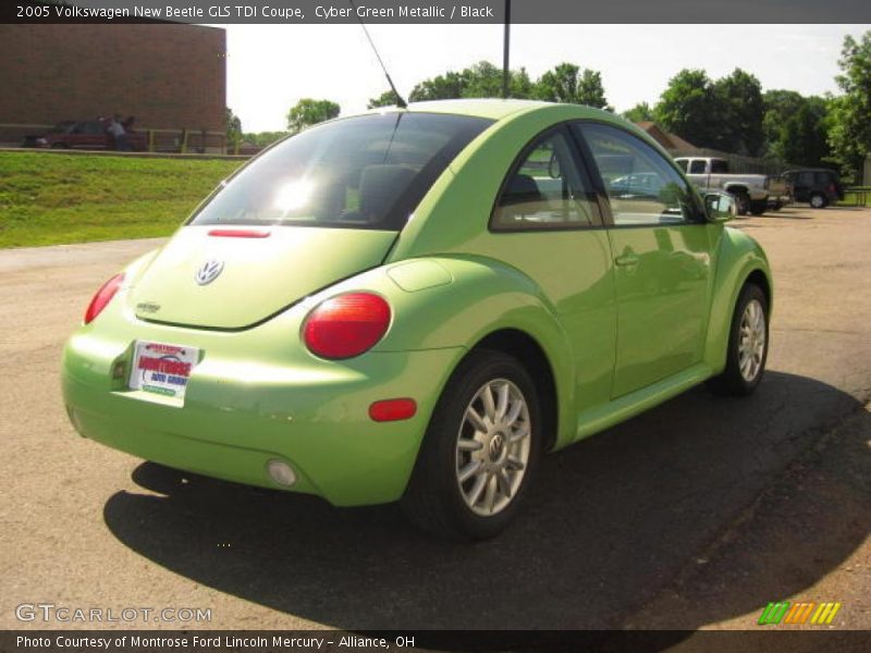 Cyber Green Metallic / Black 2005 Volkswagen New Beetle GLS TDI Coupe