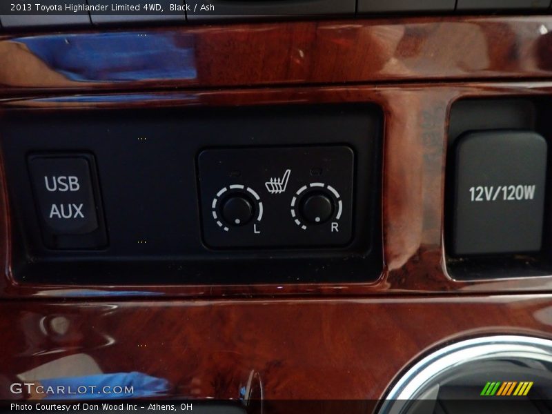 Black / Ash 2013 Toyota Highlander Limited 4WD