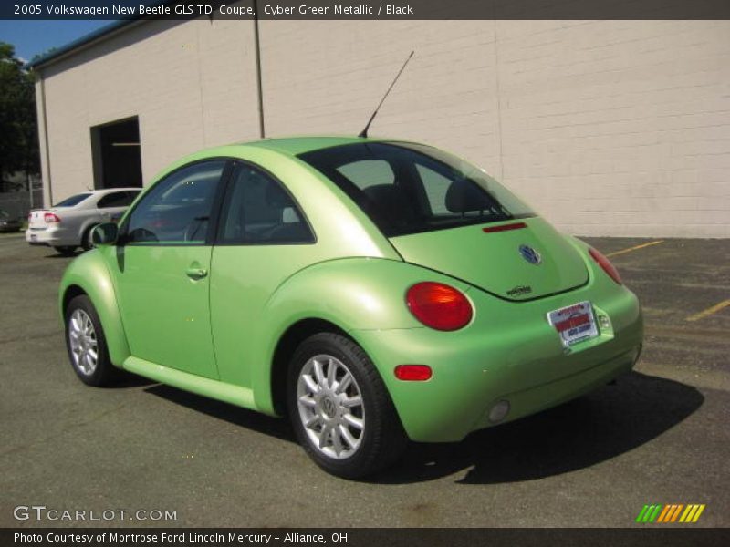 Cyber Green Metallic / Black 2005 Volkswagen New Beetle GLS TDI Coupe