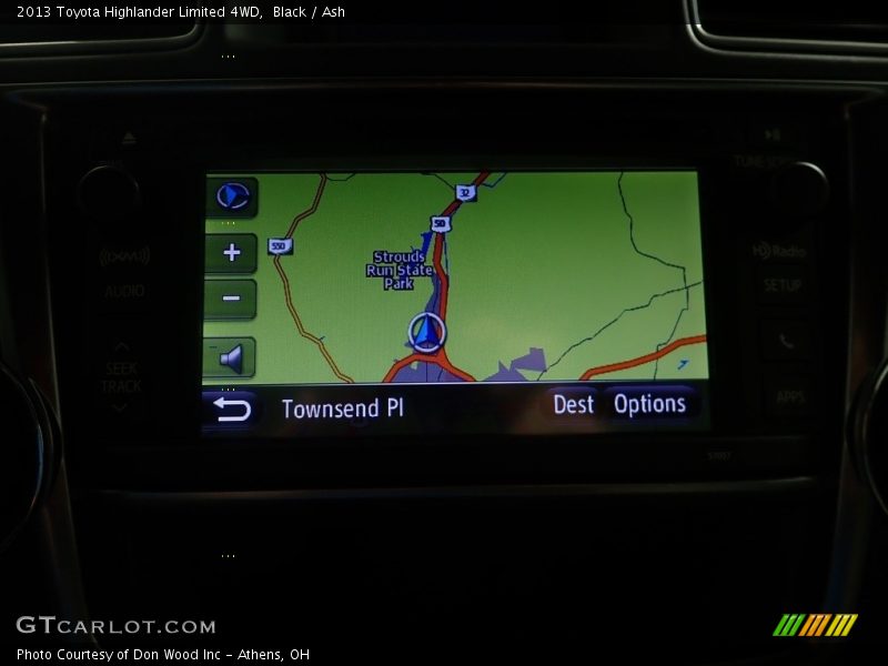 Black / Ash 2013 Toyota Highlander Limited 4WD