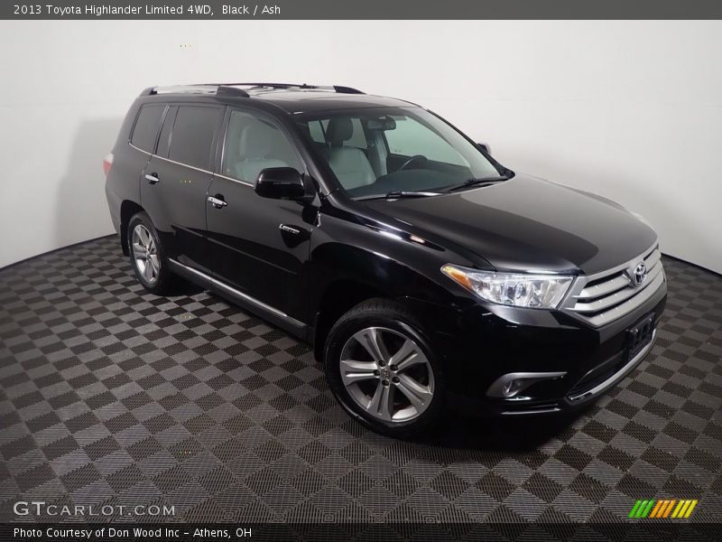 Black / Ash 2013 Toyota Highlander Limited 4WD