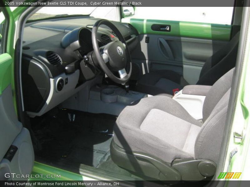 Cyber Green Metallic / Black 2005 Volkswagen New Beetle GLS TDI Coupe