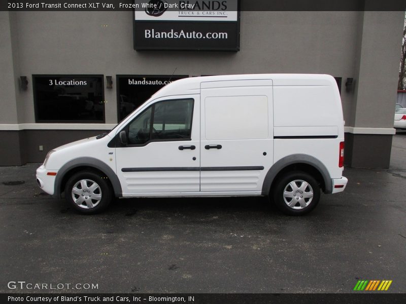 Frozen White / Dark Gray 2013 Ford Transit Connect XLT Van