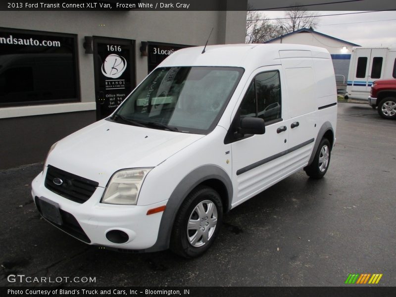 Frozen White / Dark Gray 2013 Ford Transit Connect XLT Van