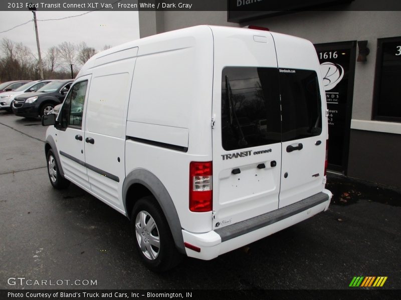 Frozen White / Dark Gray 2013 Ford Transit Connect XLT Van
