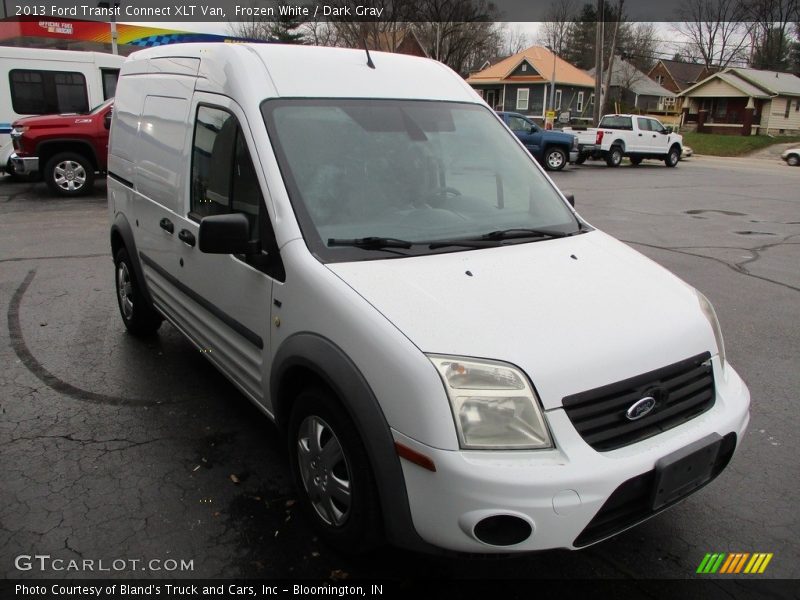 Frozen White / Dark Gray 2013 Ford Transit Connect XLT Van