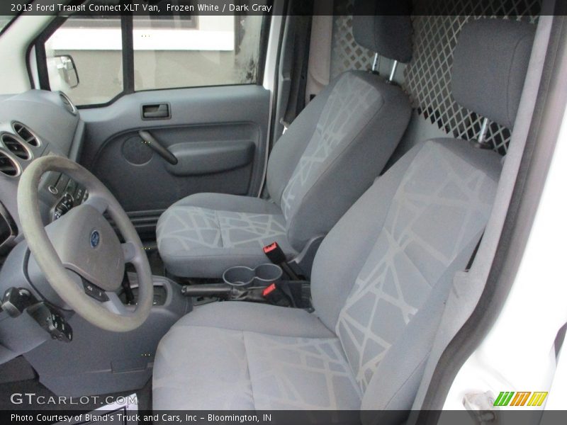 Frozen White / Dark Gray 2013 Ford Transit Connect XLT Van