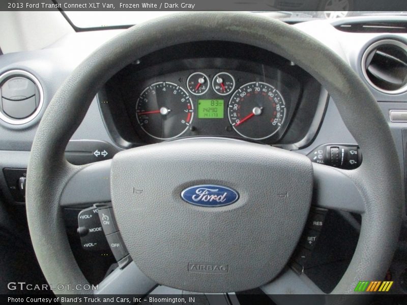 Frozen White / Dark Gray 2013 Ford Transit Connect XLT Van