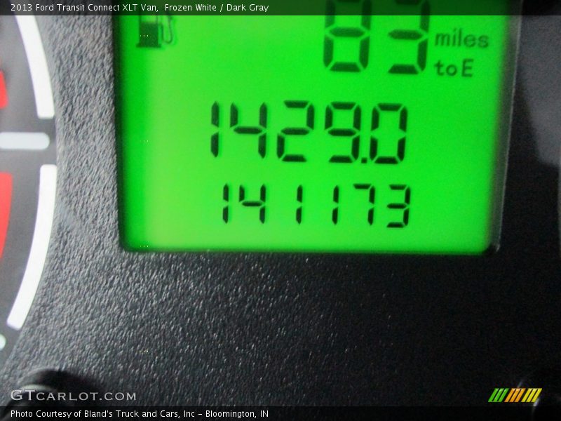Frozen White / Dark Gray 2013 Ford Transit Connect XLT Van