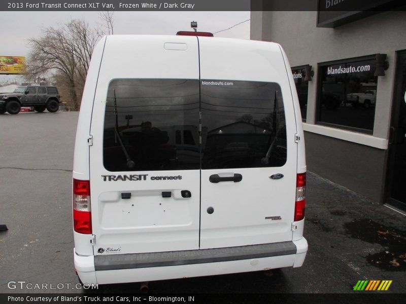Frozen White / Dark Gray 2013 Ford Transit Connect XLT Van
