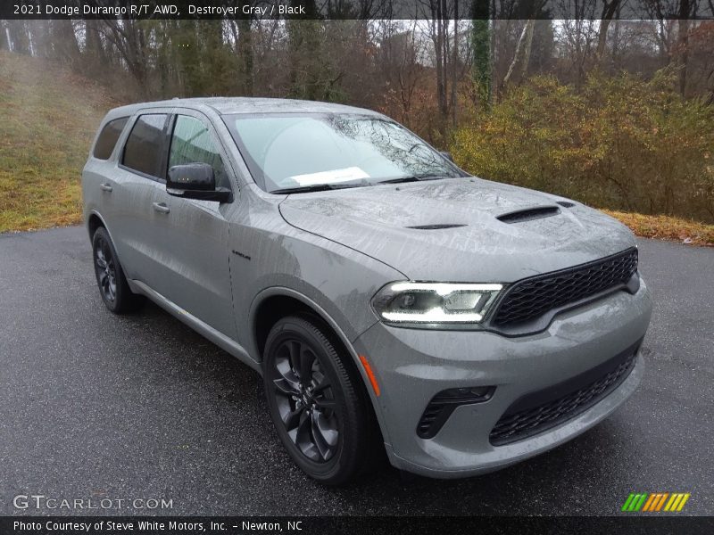 Destroyer Gray / Black 2021 Dodge Durango R/T AWD