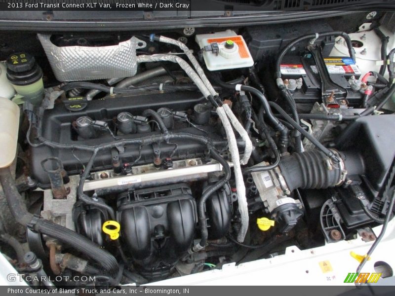 Frozen White / Dark Gray 2013 Ford Transit Connect XLT Van