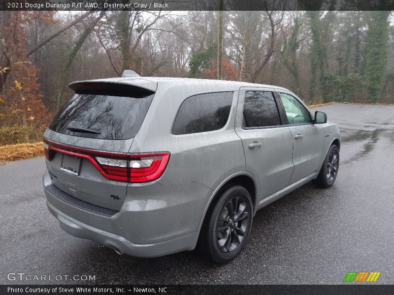 Destroyer Gray / Black 2021 Dodge Durango R/T AWD