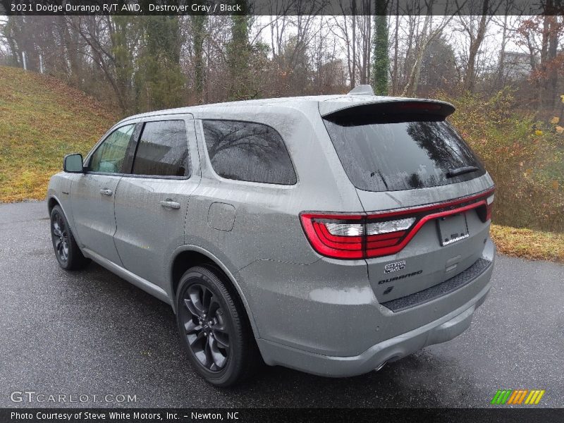 Destroyer Gray / Black 2021 Dodge Durango R/T AWD