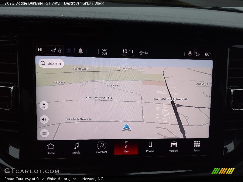 Destroyer Gray / Black 2021 Dodge Durango R/T AWD