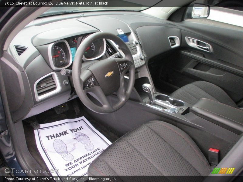 Blue Velvet Metallic / Jet Black 2015 Chevrolet Equinox LS
