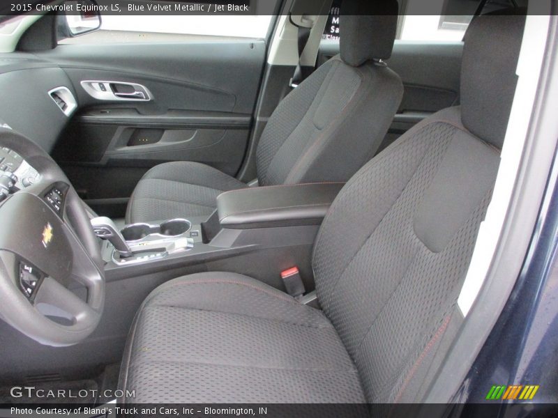 Blue Velvet Metallic / Jet Black 2015 Chevrolet Equinox LS