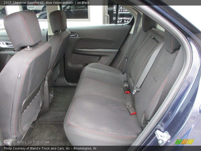 Blue Velvet Metallic / Jet Black 2015 Chevrolet Equinox LS