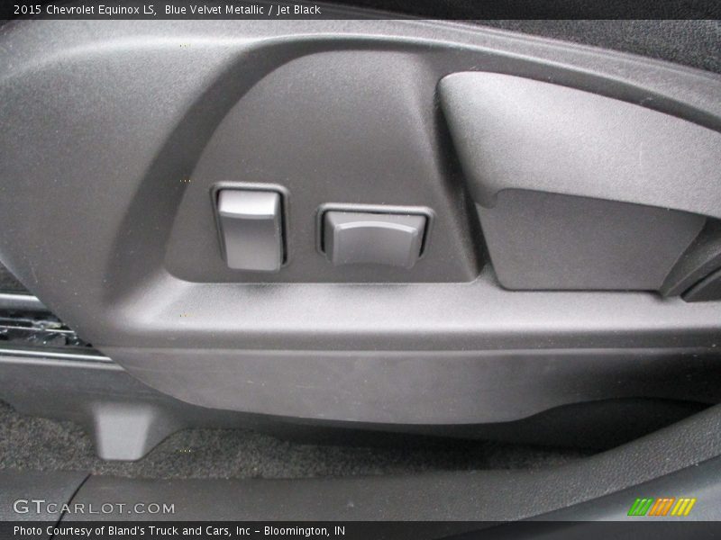 Blue Velvet Metallic / Jet Black 2015 Chevrolet Equinox LS