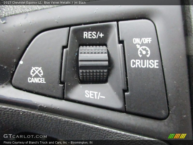 Blue Velvet Metallic / Jet Black 2015 Chevrolet Equinox LS