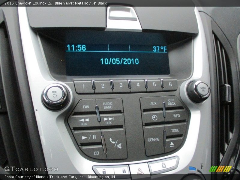 Blue Velvet Metallic / Jet Black 2015 Chevrolet Equinox LS