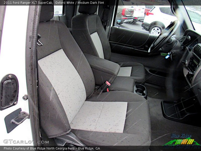 Oxford White / Medium Dark Flint 2011 Ford Ranger XLT SuperCab