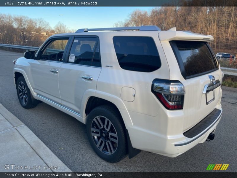 White / Redwood 2022 Toyota 4Runner Limited 4x4