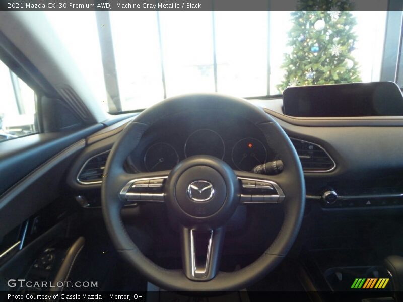 Machine Gray Metallic / Black 2021 Mazda CX-30 Premium AWD