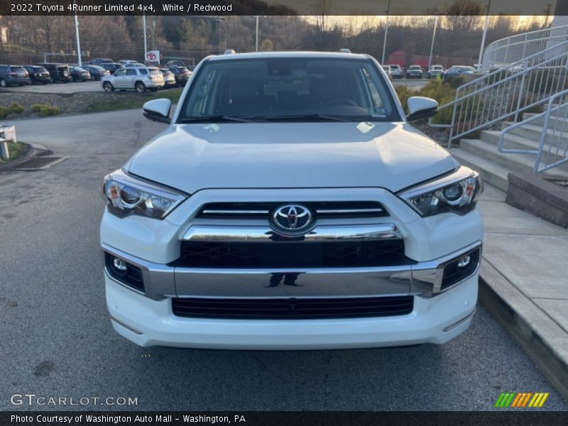 White / Redwood 2022 Toyota 4Runner Limited 4x4