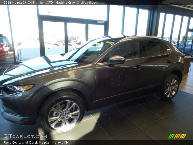 Machine Gray Metallic / Black 2021 Mazda CX-30 Premium AWD