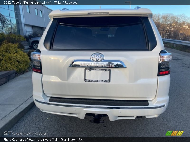 White / Redwood 2022 Toyota 4Runner Limited 4x4