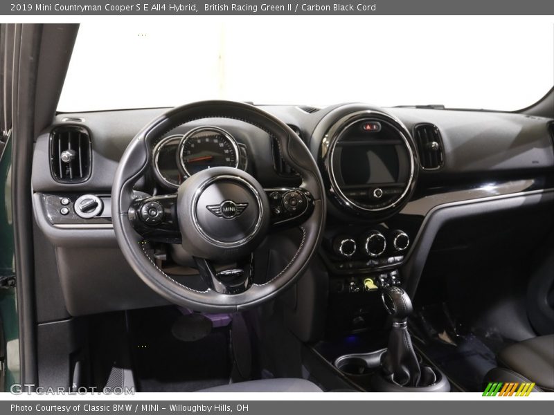 British Racing Green II / Carbon Black Cord 2019 Mini Countryman Cooper S E All4 Hybrid
