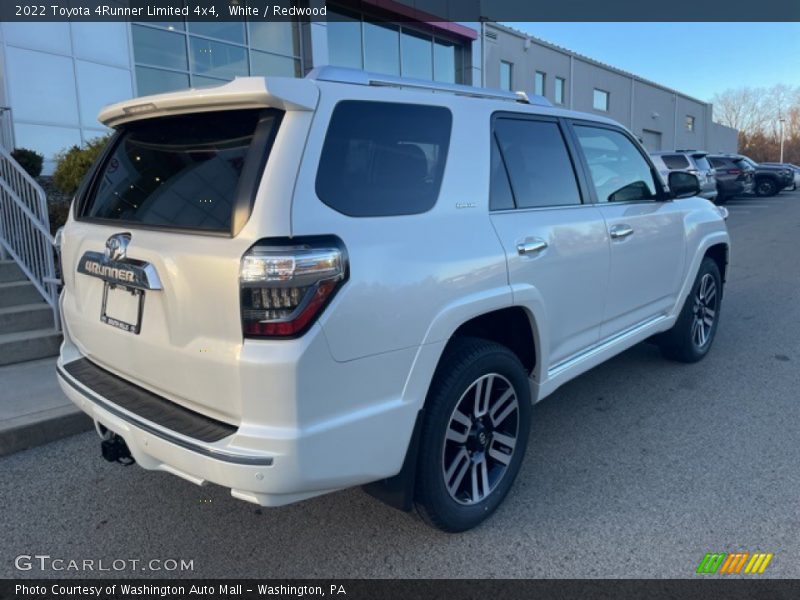 White / Redwood 2022 Toyota 4Runner Limited 4x4