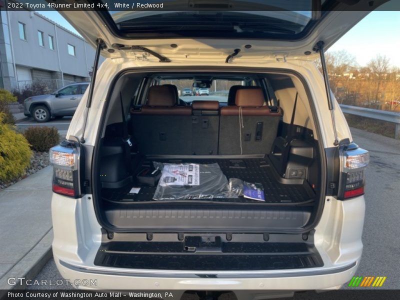 White / Redwood 2022 Toyota 4Runner Limited 4x4