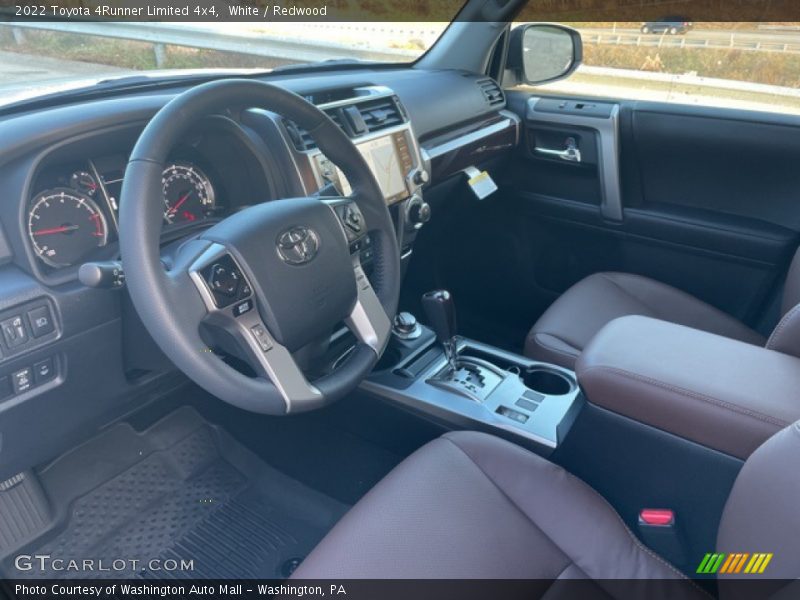 White / Redwood 2022 Toyota 4Runner Limited 4x4