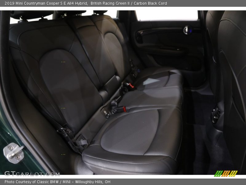 British Racing Green II / Carbon Black Cord 2019 Mini Countryman Cooper S E All4 Hybrid