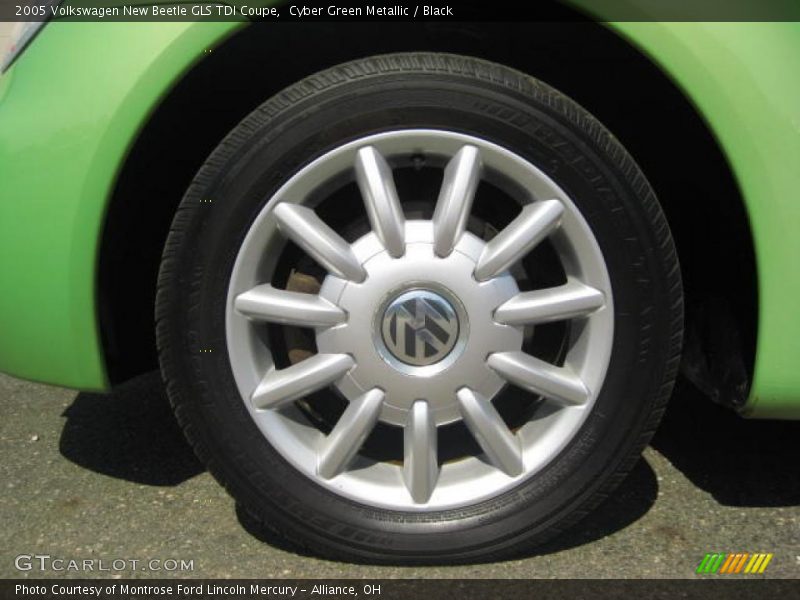 Cyber Green Metallic / Black 2005 Volkswagen New Beetle GLS TDI Coupe
