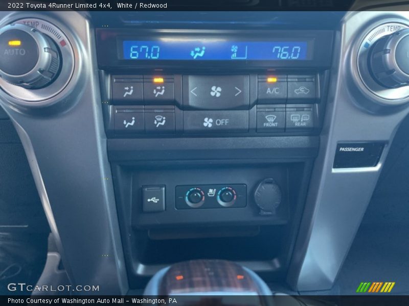 White / Redwood 2022 Toyota 4Runner Limited 4x4