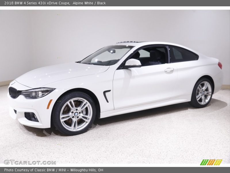 Alpine White / Black 2018 BMW 4 Series 430i xDrive Coupe