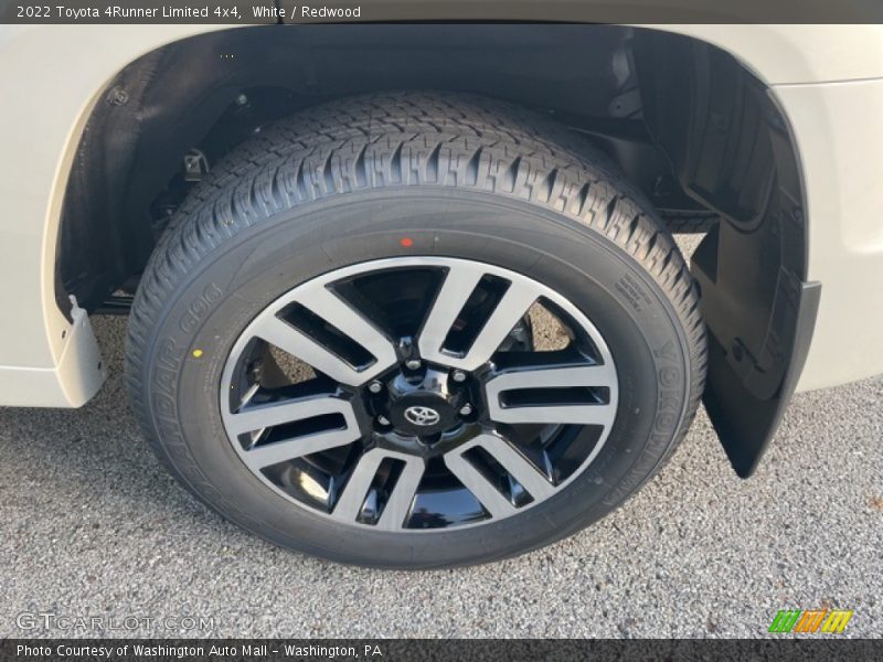 White / Redwood 2022 Toyota 4Runner Limited 4x4