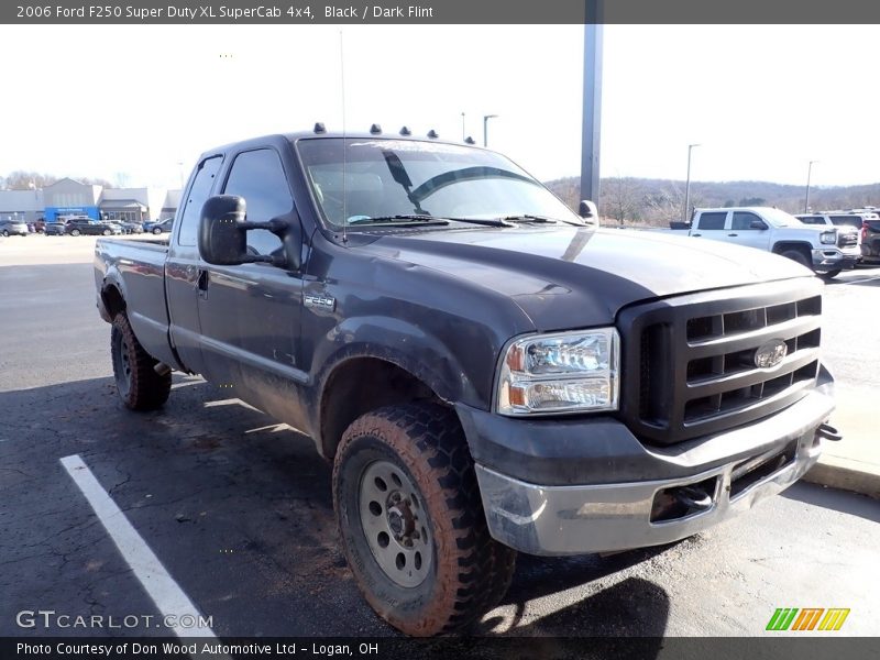 Black / Dark Flint 2006 Ford F250 Super Duty XL SuperCab 4x4