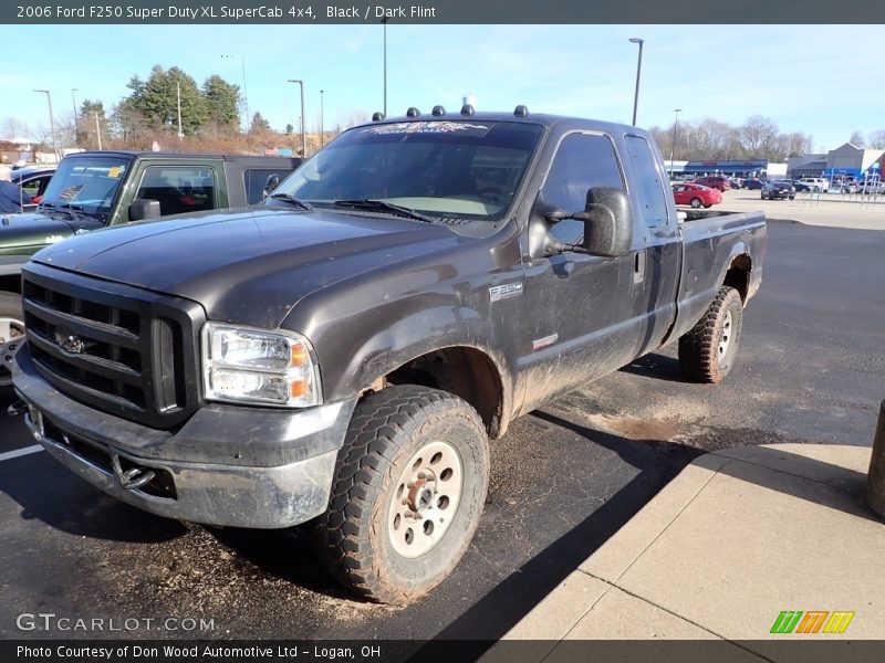 Black / Dark Flint 2006 Ford F250 Super Duty XL SuperCab 4x4
