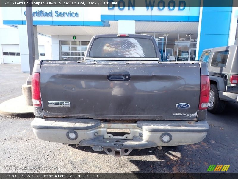 Black / Dark Flint 2006 Ford F250 Super Duty XL SuperCab 4x4