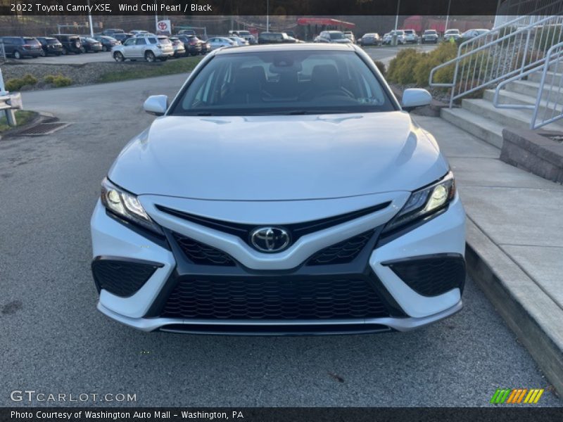 Wind Chill Pearl / Black 2022 Toyota Camry XSE