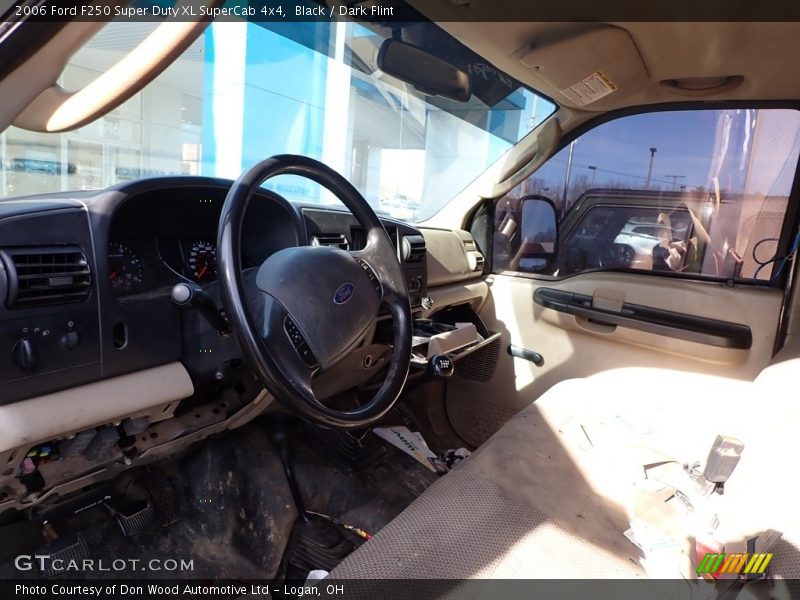 Black / Dark Flint 2006 Ford F250 Super Duty XL SuperCab 4x4