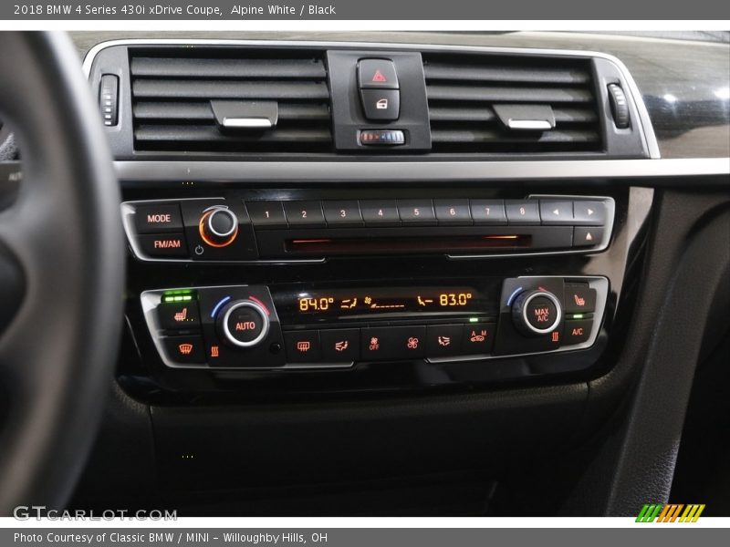 Alpine White / Black 2018 BMW 4 Series 430i xDrive Coupe