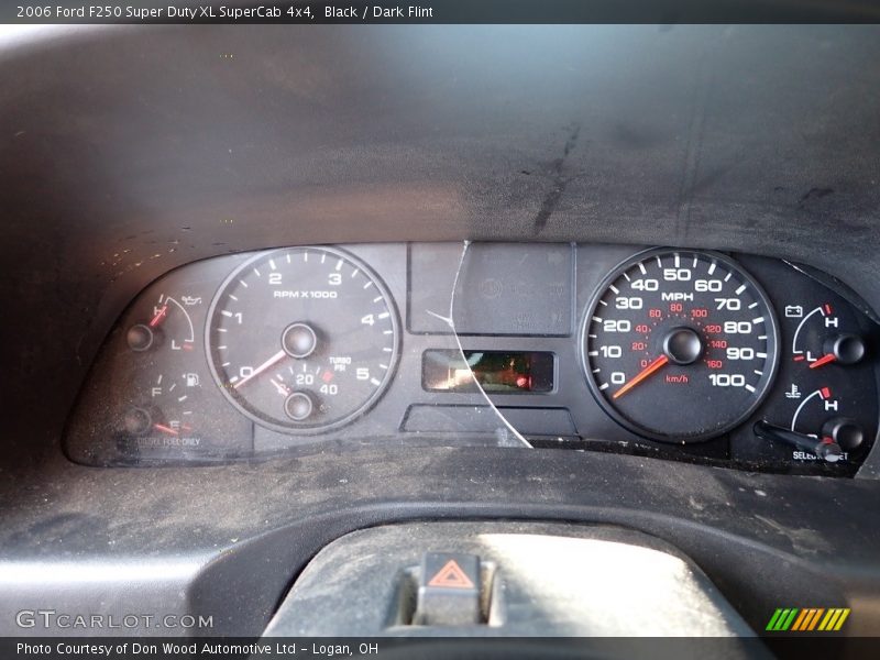 Black / Dark Flint 2006 Ford F250 Super Duty XL SuperCab 4x4