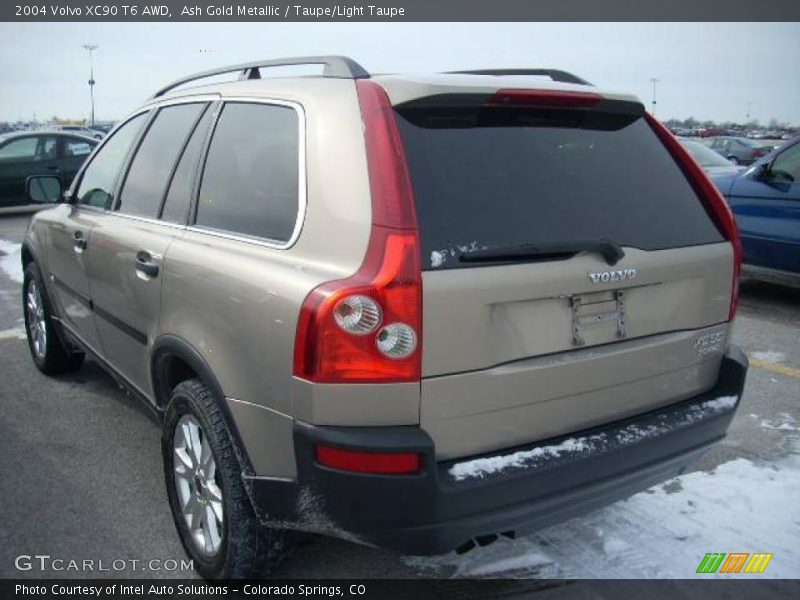 Ash Gold Metallic / Taupe/Light Taupe 2004 Volvo XC90 T6 AWD
